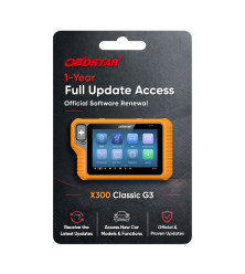 OBDSTAR Keymaster G3 One Year Software Subscription Update for Full License ODO IMMO ECM TCM SRS