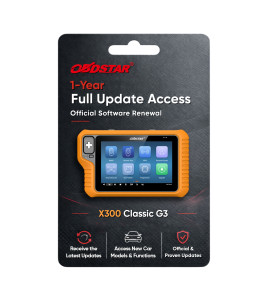 OBDSTAR Keymaster G3 One Year Software Subscription Update for Full License ODO IMMO ECM TCM SRS
