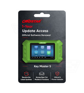 OBDSTAR Update for Key Master 5 One Year Software Subscription License Renewal Moto Immo