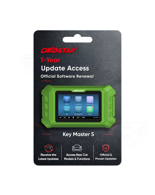 OBDSTAR Update for Key Master 5 One Year Software Subscription License Renewal Moto Immo