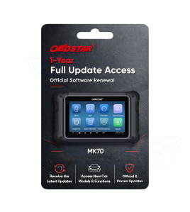 OBDSTAR MK70 One Year Software Subscription Update for Motor Key Programming license
