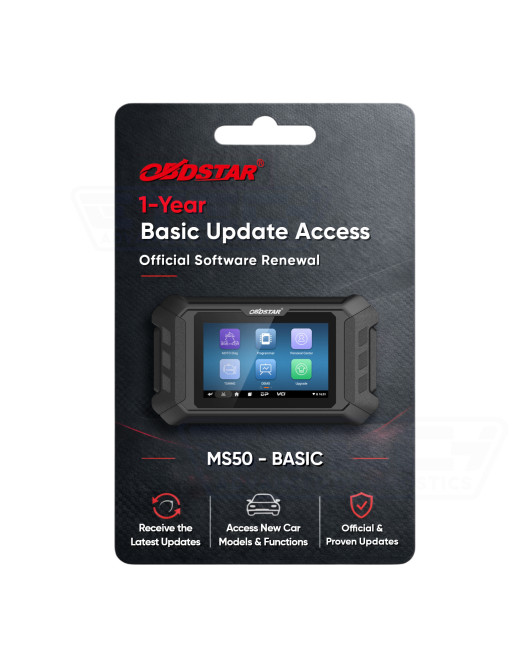 OBDSTAR MS50 Basic One Year Software Subscription Update for Moto Diag License