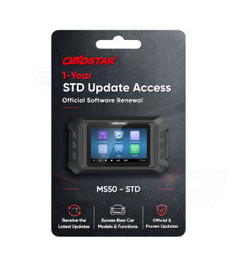 OBDSTAR MS50 Standard One Year Software Subscription Update for Moto Diag ECU Tuning remapping