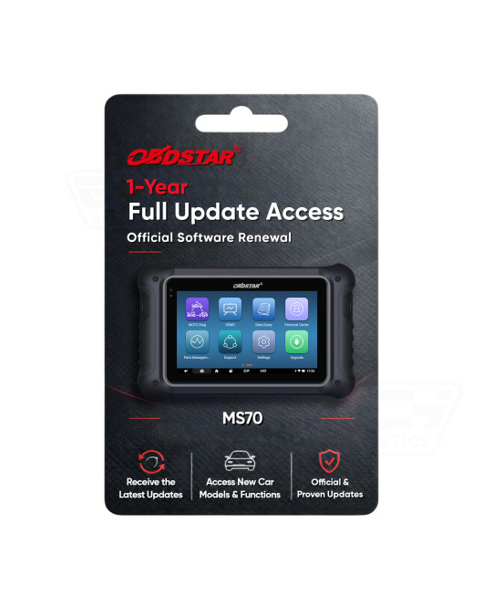 OBDSTAR MS70 One Year Software Subscription Update for Moto Diag License