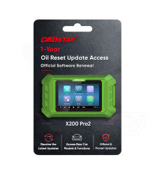 OBDSTAR X200 Pro2 One Year Software Subscription Update for Oil Reset License