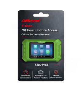 OBDSTAR X200 Pro2 One Year Software Subscription Update for Oil Reset License