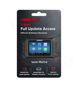 OBDSTAR Update for Iscan Marine PRO One Year Software Subscription Full License Renewal