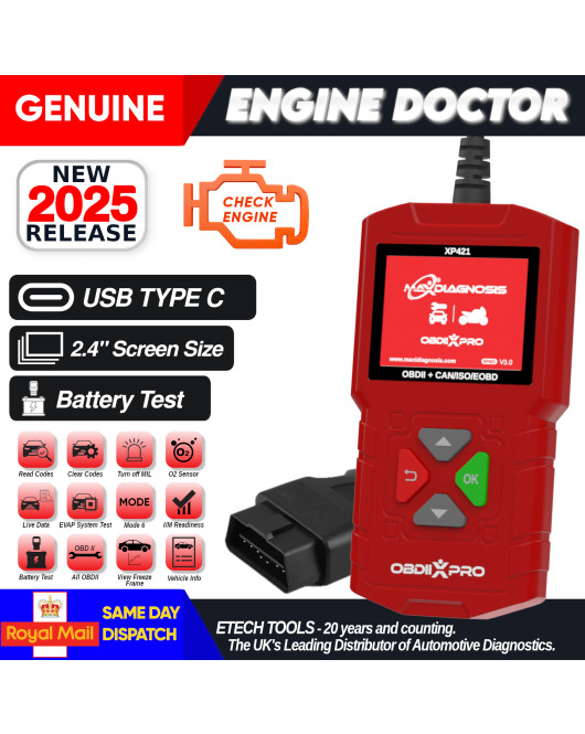 Maxidiagnosis OBDIIXPRO Automotive Engine Diagnostic tool