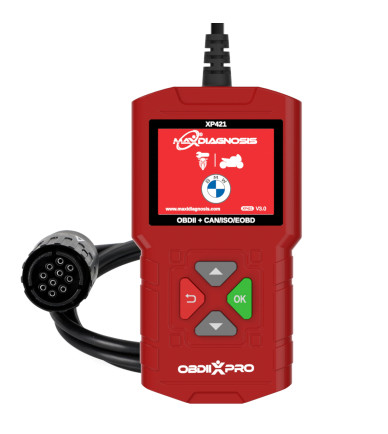 Maxidiagnosis OBDIIXPRO Diagnostic Engine Scanner Tool for BMW 10Pin