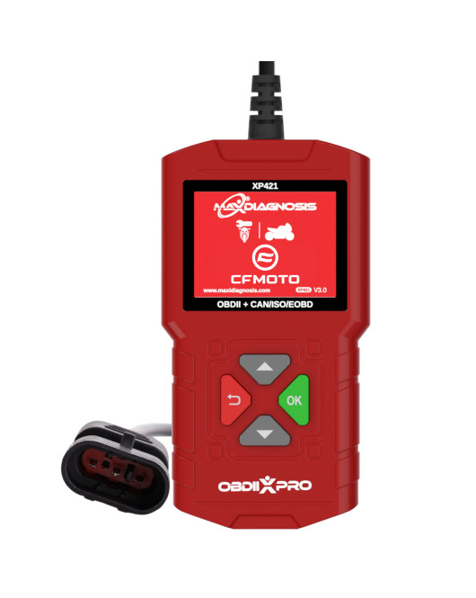 Maxidiagnosis OBDIIXPRO CF Moto 3 Pin Diagnostic Engine Scanner Tool