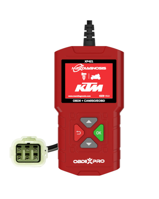 Maxidiagnosis OBDIIXPRO KTM 6 Pin Diagnostic Engine Scanner Tool