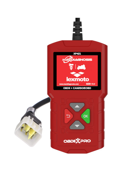 Maxidiagnosis OBDIIXPRO Lexmoto 6 Pin Diagnostic Engine Scanner Tool