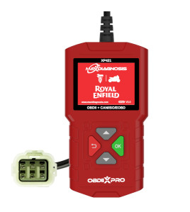 Maxidiagnosis OBDIIXPRO Royal Enfield 6 Pin Diagnostic Engine Scanner Tool