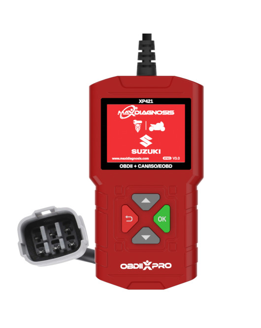 Maxidiagnosis OBDIIXPRO Suzuki 6 Pin Diagnostic Engine Scanner Tool