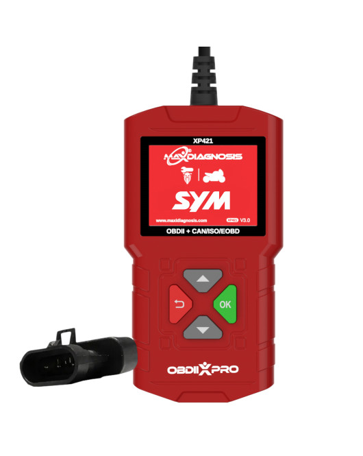 Maxidiagnosis OBDIIXPRO SYM 3 Pin Diagnostic Engine Scanner Tool