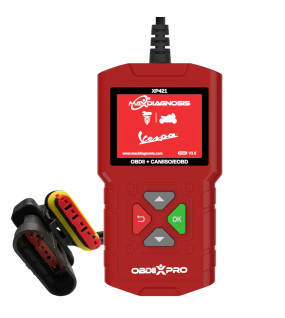 Maxidiagnosis OBDIIXPRO Vespa Double 5 Pin Diagnostic Engine Scanner Tool