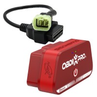 Maxidiagnosis OBDIIXPRO OBD2 ELM327 Bluetooth diagnostic scanner tool for Kawasaki