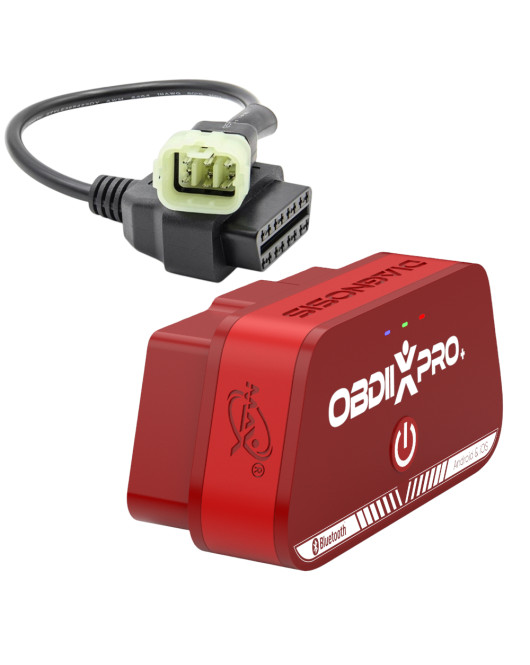 Maxidiagnosis OBDIIXPRO OBD2 ELM327 Bluetooth diagnostic scanner tool for Kawasaki