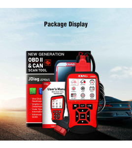 JDiag 906S OBD2 Car Scanner Fault Code Reader