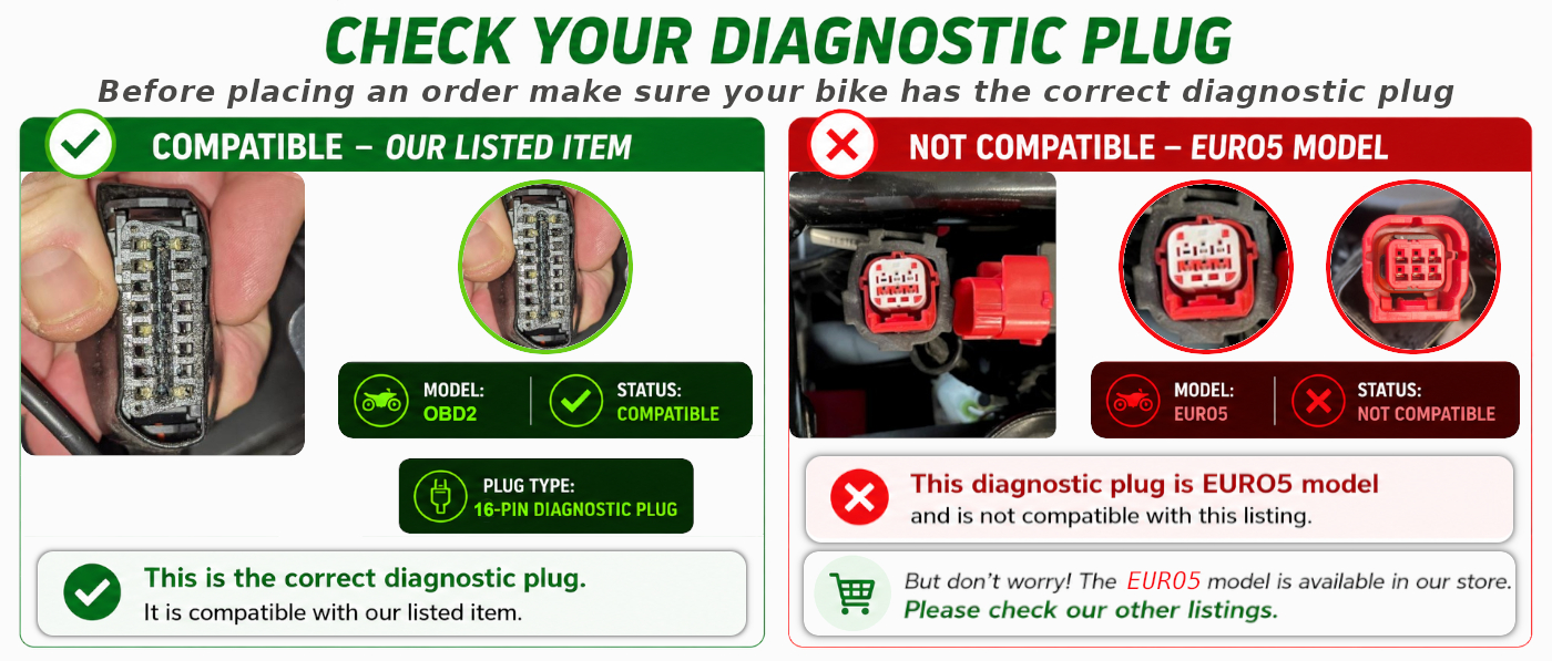 VOGE OBD2 16-Pin Diagnostic Adapter Cable