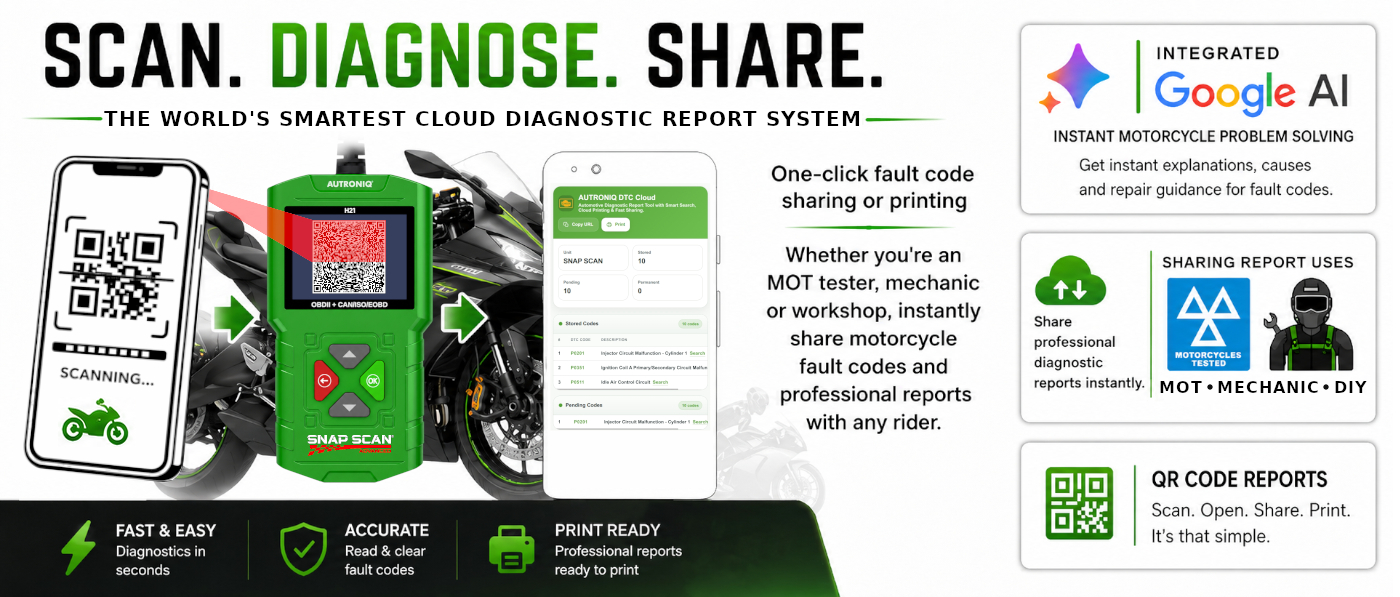 H21 Motorcycle Engine Diagnostics